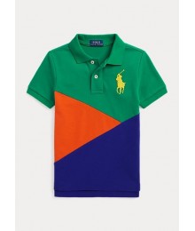 Polo Ralph Lauren Green/Orange/Navy Polo Shirt.